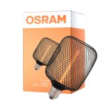 Osram Decor Straw E27 Special Filament Claire 3.5W 110lm - 818 Blanc Très Chaud | Dimmable - Équivalent 15W