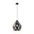 Eglo Suspension Luminaire Carlton 1 Acier Noir Dorée | IP20 - Convient pour 1x E27 