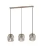 Eglo Suspension Luminaire Romazzina Acier Poncé | IP20 - Convient pour 3x E27 