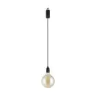Eglo Suspension Luminaire Vignanello Noir 827 Blanc Très Chaud | IP44 - À Piles